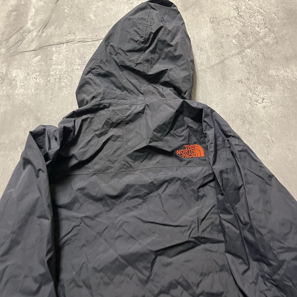 The North Face Hyvent Windbreaker Men's Size M Gray Wind Shell Orange Lining - Picture 10 of 11